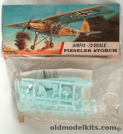 Airfix 1/72 Fieseler Storch Fi-156 - North African or Russian Campaigns, 127 plastic model kit